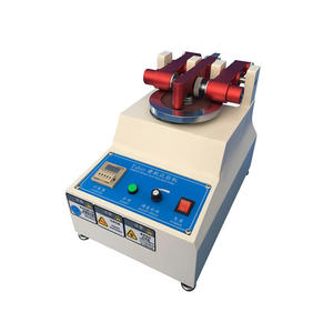Testeur de résistance à l'abrasion Taber <span class=keywords><strong>Martindale</strong></span> pour contrôle de qualité du matériau de revêtement en caoutchouc plastique cuir tissu - Product Image 1