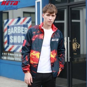 เสื้อกันลมผ้าโพลีเอสเตอร์กันน้ำ 100% สำหรับผู้ชายและผู้หญิง เหมาะสำหรับกิจกรรมกลางแจ้ง ผ้ากันน้ำสำหรับเสื้อแจ็คเก็ต - Product Image 2