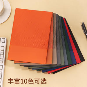 ชุดของขวัญสมุดโน้ต A5 ปกอ่อน เย็บด้าย สไตล์ธุรกิจ มินิมอล สำหรับสำนักงาน พิมพ์ดิจิทัล สมุดโน้ตสำหรับโปรโมชั่น - Product Image 2