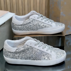 รองเท้าผ้าใบดีไซน์วินเทจ สไตล์ลำลอง หรูหรา คลาสสิก รุ่นซุปเปอร์สตาร์ ระบายอากาศได้ดี เหมาะสำหรับเดินในฤดูร้อน สวมใส่สบาย - Product Image 4