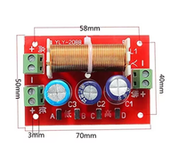 1 pièce YLY-2088 Double 2 voies 400W réglage du diviseur de fréquence des aigus/basses haut-parleur Audio Modules de filtre croisé