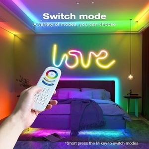 RF từ xa và điều khiển bằng giọng nói thông minh ZigBee <span class=keywords><strong>RGB</strong></span> LED Light Strip điều khiển Alexa pixel Tương Thích Phụ kiện chiếu sáng - Product Image 6
