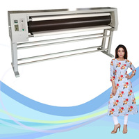 Machine de transfert thermique multifonctionnelle à rouleaux très vendue pour l'impression sur tissus en polyester et t-shirts