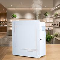 Diffuseur d'huiles essentielles électrique WiFi, ventilateur diffuseur d'arômes sans eau, nouvelle arrivée, machine à parfum HVAC pour l'aromathérapie