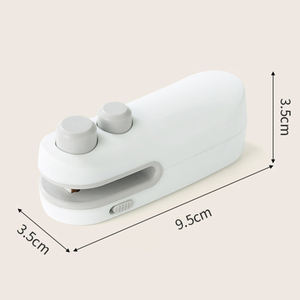 Taşınabilir manuel patates Chip çanta mühürleyen Usb şarj edilebilir plastik <span class=keywords><strong>Mini</strong></span> çanta mühürleyen 2 in 1 ısıyla yapıştırma ile kesici - Product Image 6
