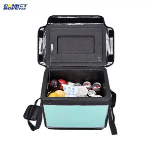 Wholesale Thermal Insulated Pizza Cooler Food Delivery Bag