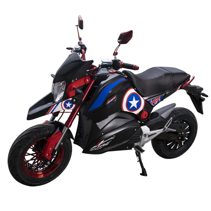 Moto personnalisée 1500w course à grande vitesse sport auto-équilibrage scooter moto adulte moto électrique