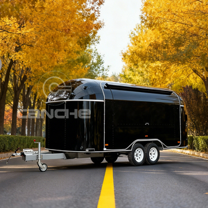 Remorque de restauration multifonctionnelle, chariot de vente de hot-dogs, café, chariot de restauration mobile, camion de restauration rapide à vendre - Product Image 1