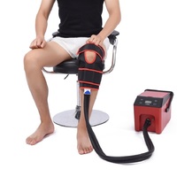 CRYOPUSH Équipement de Cryothérapie Physique à Compression Froide pour la Récupération Post-Opératoire Sportive des Blessures au Genou et à la Jambe