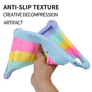 Support d'anneau à manivelle manchon de protection étui pour tablette coque épaissie étui en silicone souple pour <span class=keywords><strong>Xiaomi</strong></span> Redmi Pad 10.6 "<span class=keywords><strong>2022</strong></span> - Product Image 6