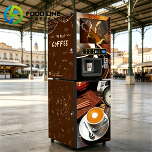 Distributeur automatique de café commercial en libre-service, service en un clic, faible consommation d'énergie et haute efficacité - Product Image 4