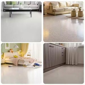 Revestimiento Epóxico para Pisos con Arena de Color, Revestimiento Líquido Autonivelante, Efecto Mármol de Alto Brillo, Aplicación con Brocha sobre Concreto, Pintura para Interiores - Product Image 2