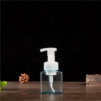 Bouteille carrée en PETG de 250 ml, 450 ml, 650 ml avec pompe à mousse pour savon liquide, vente en gros
