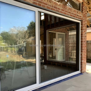 Filet anti-moustique plissé moderne pour fenêtres et portes en aluminium pour hôtels Matériau polyester durable - Product Image 3