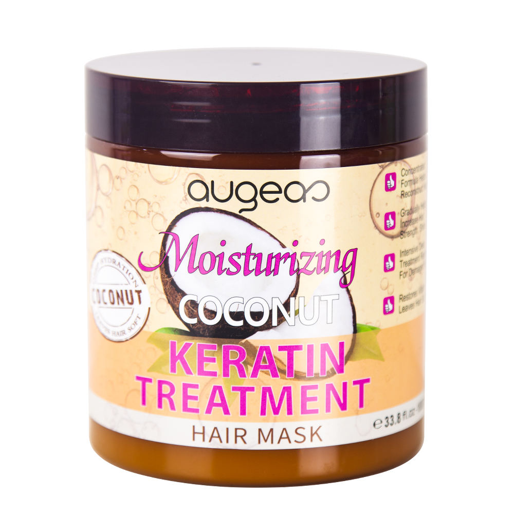 มาส์กผมเคราตินน้ำมันมะพร้าว