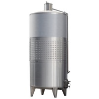 Cuve de Fermentation en Acier Inoxydable 304/316 100L-20000L (Incluant 10000L) avec Isolation par Chemise, pour Usine de Brassage, Tension Réglable