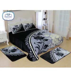 100% Polyester Custom Design 1 Lage 1 Seite geprägte Decke