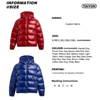 Veste d'hiver décontractée réversible pour hommes, courte, Boxy, fermeture éclair, toile, col montant, écologique, coupe-vent, à capuche, doudoune