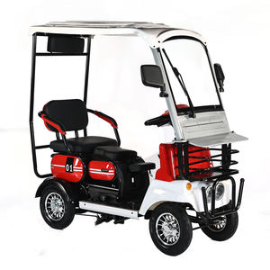 Offerta Speciale: <span class=keywords><strong>Scooter</strong></span> Elettrico a 4 Ruote da 600W, Pedicab <span class=keywords><strong>Vintage</strong></span>, Golf Cart Elettrico a 4 Posti per Adulti - Product Image 6