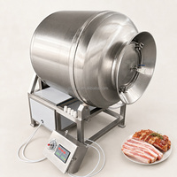 Máquina Marinadora de Carne de Cordero, Cerdo, Pollo y Res, Tambor Hidráulico al Vacío, Marinador de Pollo, Marinador de Carne en Salmuera