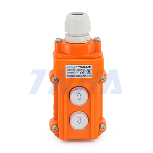 Venta caliente de fábrica Operación Grúa a prueba de lluvia Botón pulsador Estación de interruptor de control colgante - Product Image 3