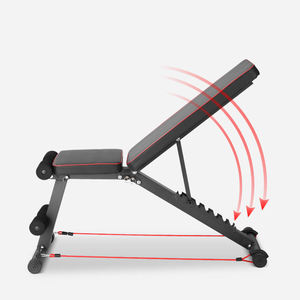 Banc de musculation pliable multifonctionnel et réglable pour <span class=keywords><strong>salle</strong></span> de sport ou usage domestique – Offre spéciale NJ - Product Image 2