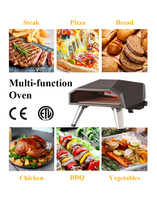 Portable nouveau Style extérieur four à Pizza BBQ facile à nettoyer et assembler gaz Pizza four extérieur gaz Pizza fabricant pour la maison