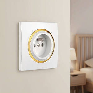 Europäischer Standard Messing-Elektro-Wandsteckdose 2-polig Russische Erdung 16A/10A EU-Stecker Schalter CE & ROHS für - Product Image 5