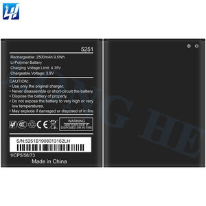 Vente en gros usine – Batteries 2500 mAh 5251 100 % neuves, 0 cycle, pour Wiko <span class=keywords><strong>Pulp</strong></span> 3G, <span class=keywords><strong>Pulp</strong></span> <span class=keywords><strong>4G</strong></span>, Rainbow Jam <span class=keywords><strong>4G</strong></span> - Product Image 3