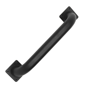 Pasamanos cuadrados para escaleras negras mate para interiores, pasamanos para porche al aire libre, tirador <span class=keywords><strong>de</strong></span> <span class=keywords><strong>puerta</strong></span> - Product Image 3