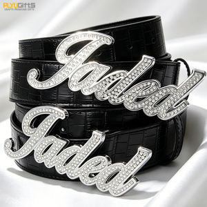 <span class=keywords><strong>Ceinture</strong></span> <span class=keywords><strong>de</strong></span> luxe en zinc 3D avec diamants, sangle bling-bling en strass, <span class=keywords><strong>boucle</strong></span> <span class=keywords><strong>de</strong></span> <span class=keywords><strong>ceinture</strong></span> hip-hop avec lettres, personnalisable avec logo <span class=keywords><strong>de</strong></span> marque d'entreprise pour <span class=keywords><strong>homme</strong></span> - Product Image 1