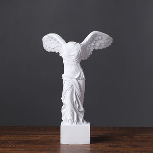<span class=keywords><strong>Victoria</strong></span> Goddess Figure Sculpture Victoire Ailée Romaine Samothrace Ornement de Bureau en Résine pour Décoration Intérieure ou Collection de Cadeaux - Product Image 3