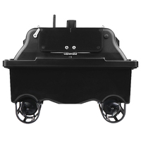 Chalutier de pêche 500M 2KG alimentation appât bateau carpe 3 trémie nid leurre carpe bateau avec crochet de verrouillage