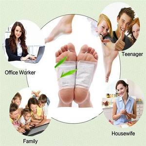 Bamboe Ontspannen Detox Voetverzorging Pad Lavendel Slapende Detox Voet Patch - Product Image 4