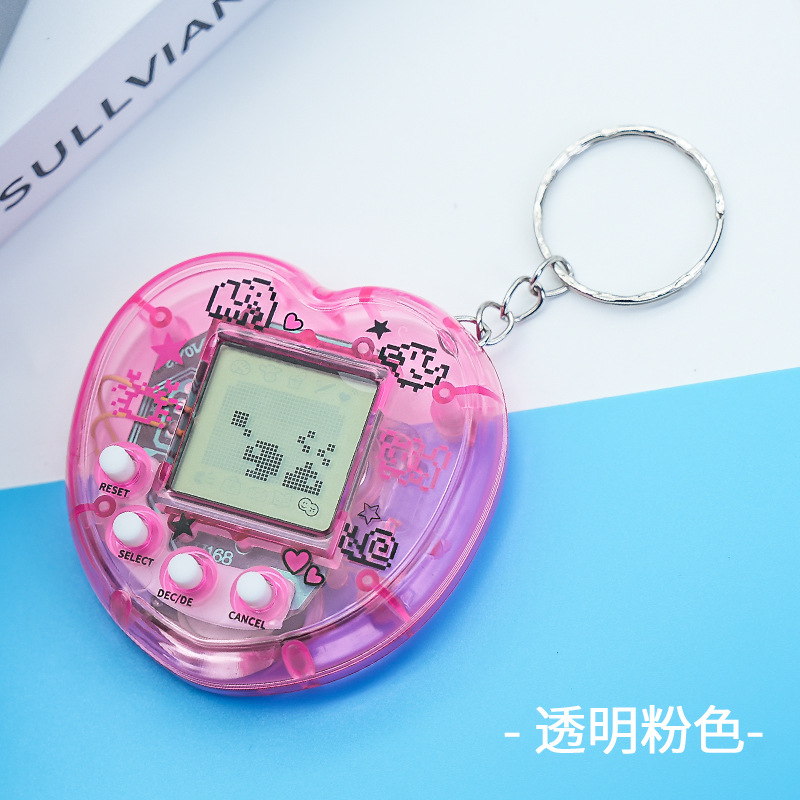 Machine pour animaux de compagnie Love-rose transparent