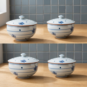 Vaisselle en céramique recyclée d'occasion du Japon, 7 pièces, compatible lave-vaisselle et four, tasses, assiettes, verres, ensembles cadeaux, prix de gros - Product Image 2