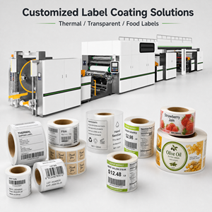 Machine <span class=keywords><strong>de</strong></span> revêtement adhésif thermofusible rotative entièrement automatique 300 m/min pour l'industrie des étiquettes et les produits variés - Product Image 2