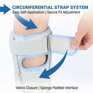<span class=keywords><strong>Bota</strong></span> <span class=keywords><strong>inmovilizadora</strong></span> de pierna alta para el cuidado posterior del tendón de Aquiles y soporte postoperatorio de ligamentos - Product Image 2