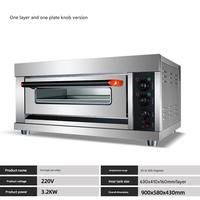 Four à sole électrique commercial XIFA avec contrôle numérique 220V/380V – Équipement de cuisson automatique pour pain et pizza