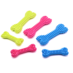Juguetes Indestructibles para Perros, Hueso Molar de Goma, Juguete para Masticar, Cepillo de Dientes para Perros, Cuidado Dental para Cachorros, Juguete para Masticar para Mascotas - Product Image 4