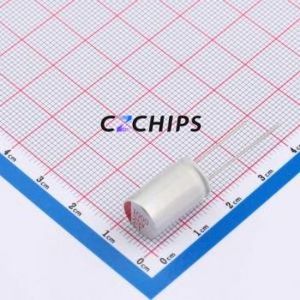 Condensador Sólido CT1E108M1016, Componente de Orificio Pasante (THT), D10xL16mm 1000uF 20% 25V 5.1A100kHz - Product Image 1