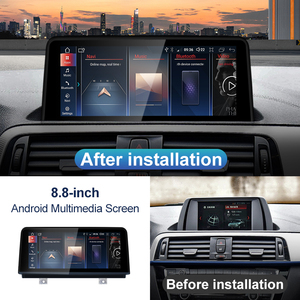 HFMidia MTK8581 Android14 Lecteurs multimédias vidéo pour voiture pour BMW Série 1/2 M2 F20 F87 ID6 EVO GPS Navi Carplay - Product Image 2
