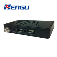 Satellite DVB-S2 décodeur TV numérique Full HD 1080P MPEG4 DVB-S2 Set Top Box Satellite Hengli