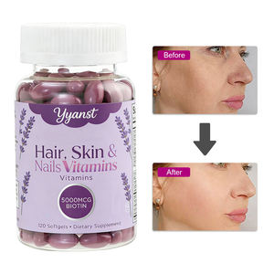 Cápsulas de Colágeno y Biotina de Alta Potencia OEM/ODM para una Piel Joven y Cabello Fuerte, Certificadas, Personalizadas, Bajas en Carbohidratos y Azúcar - Product Image 1