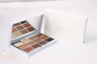 Palette de fards à paupières avec logo personnalisé, meilleure palette de maquillage pour les yeux, effet caméléon, duochrome, mat