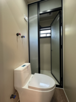 Maisons préfabriquées modernes, durables, imperméables, de haute qualité et luxueuses, maison conteneur extensible de 40 pieds, 60 m2, maison modulaire préfabriquée