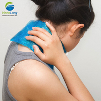 Pack de gel réutilisable personnalisé pour micro-ondes, chaud/froid, deux pièces, pour soulagement de la douleur, thérapie par le froid, vente chaude
