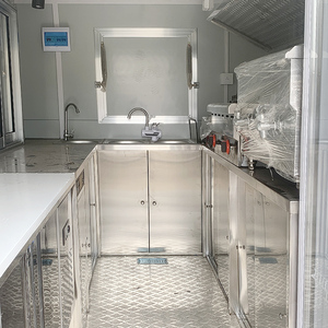 Remorque de rue entièrement équipée pour la restauration remorque de camion de nourriture de boulangerie remorque de restauration rapide de barbecue de dinde à vendre - Product Image 3