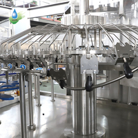 Machine de remplissage d'eau pure minérale 15000 BPH, usine complète d'embouteillage et d'étiquetage de bouteilles PET de 300 ml à 2000 L