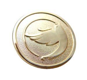 Spilla da Bavero Personalizzata in Lega di Zinco a Forma di Uccello, Vendita all'Ingrosso - Product Image 1